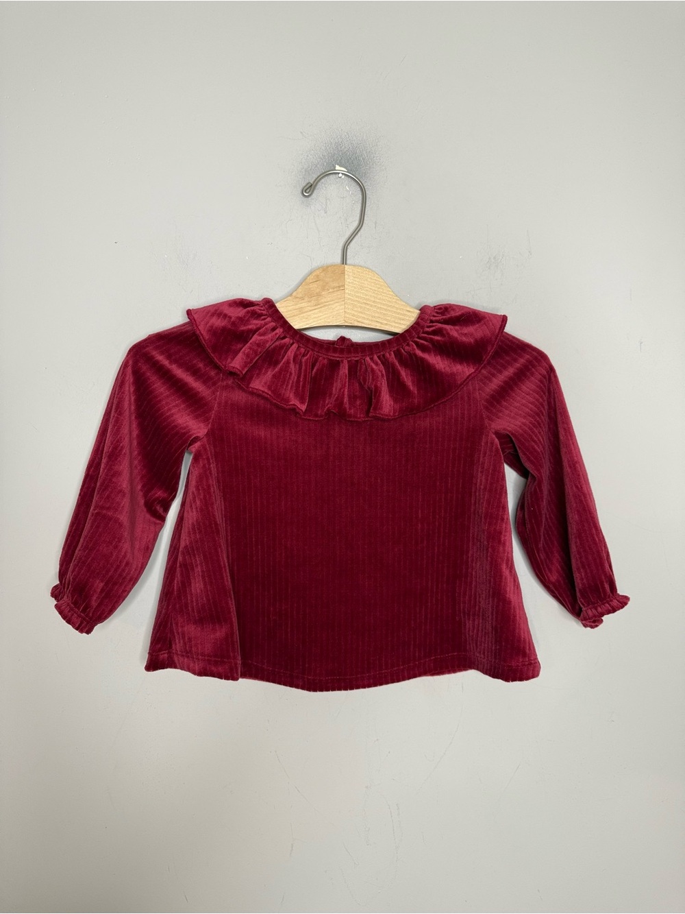 $11 ADD ON Carter’s Set Holiday Girls Velvet CHRISTMAS CAT & jack zara h&m‎ - Picture 2 of 3